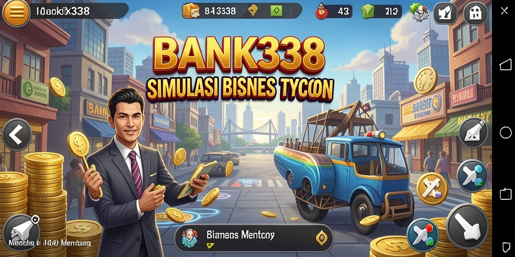 Tampilan gameplay yang menarik dan interaktif di BANK338.