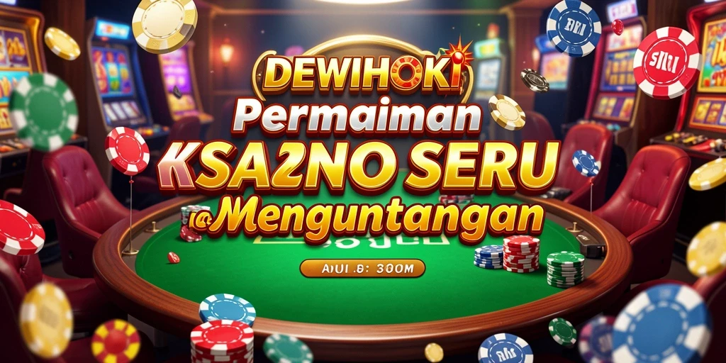 Tampilan menarik game Kasino DEWIHOKI yang seru.