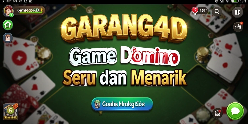 Tampilan gameplay seru dari GARANG4D yang mendebarkan.
