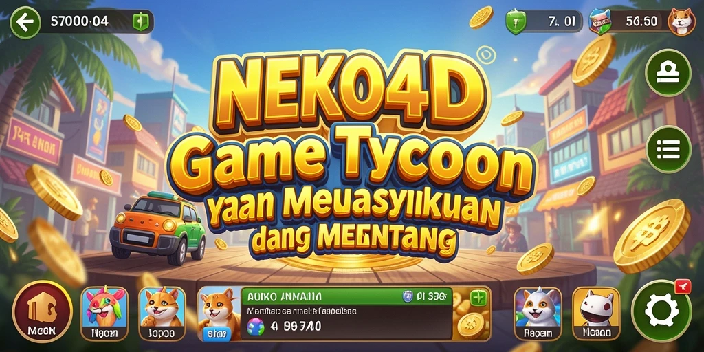 Tampilan screenshot NEKO4D menunjukkan dinamika gameplay Tycoon yang menarik.