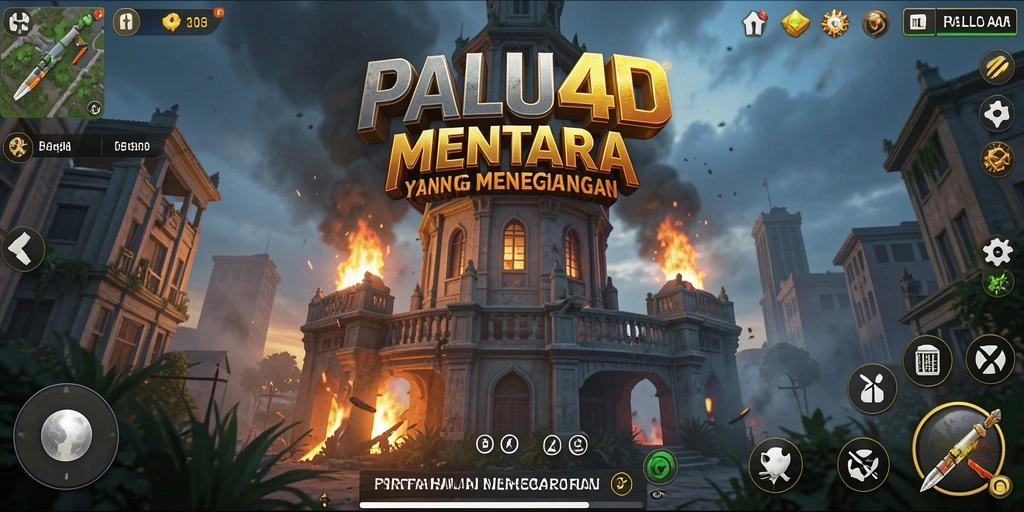 Gameplay PALU4D yang menegangkan dengan strategi menara yang menarik.