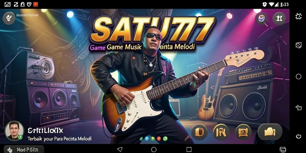 Gameplay SATU77 yang interaktif dan mengasyikkan dengan irama yang menyenangkan.