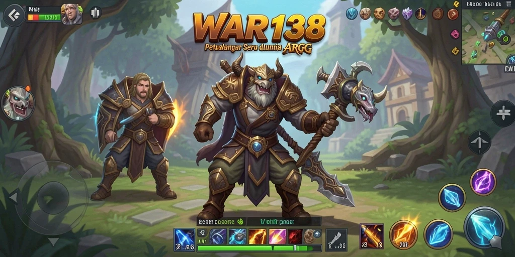Menampilkan aksi seru dan grafis menawan dari WAR138.